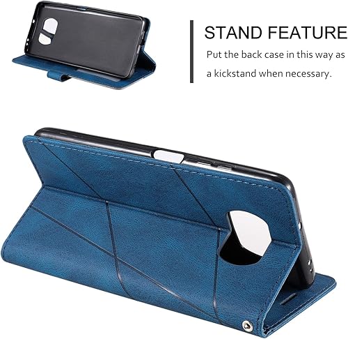 Miniatura 5 de QiongNi Funda para Xiaomi Poco X3 NFC Caso,Funda para Xiaomi Poco X3 Pro Funda de cuero, Funda para Xiaomi Poco X3 MZB07Z2IN M2007J20CI  Poco X3 NFC