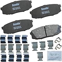 Vista 164 de Bendix Priority1 CFC154 - Juego de pastillas de freno de disco para Avanti II, Century, LeSabre, Regal, Riviera, chasis comercial, DeVille