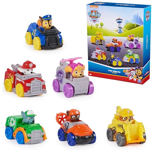 PAW Patrol Pup Squad Racers 6-Piece Set