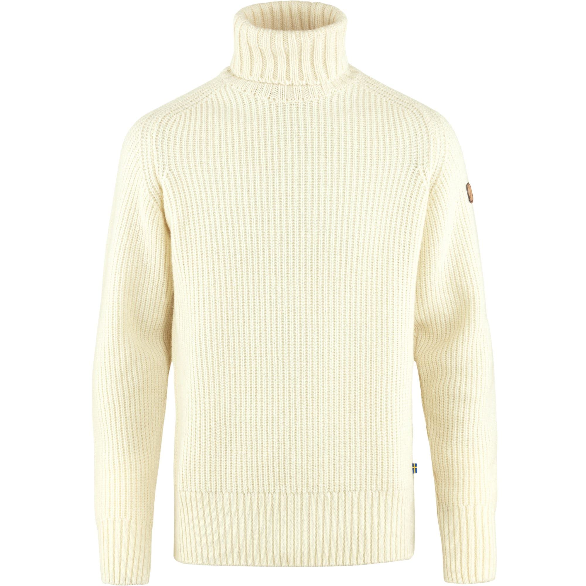 Fjallraven 87072-113 Övik Roller Neck Sweater M/Övik Roller Neck Sweater M Sweatshirt Men's Chalk White Size M