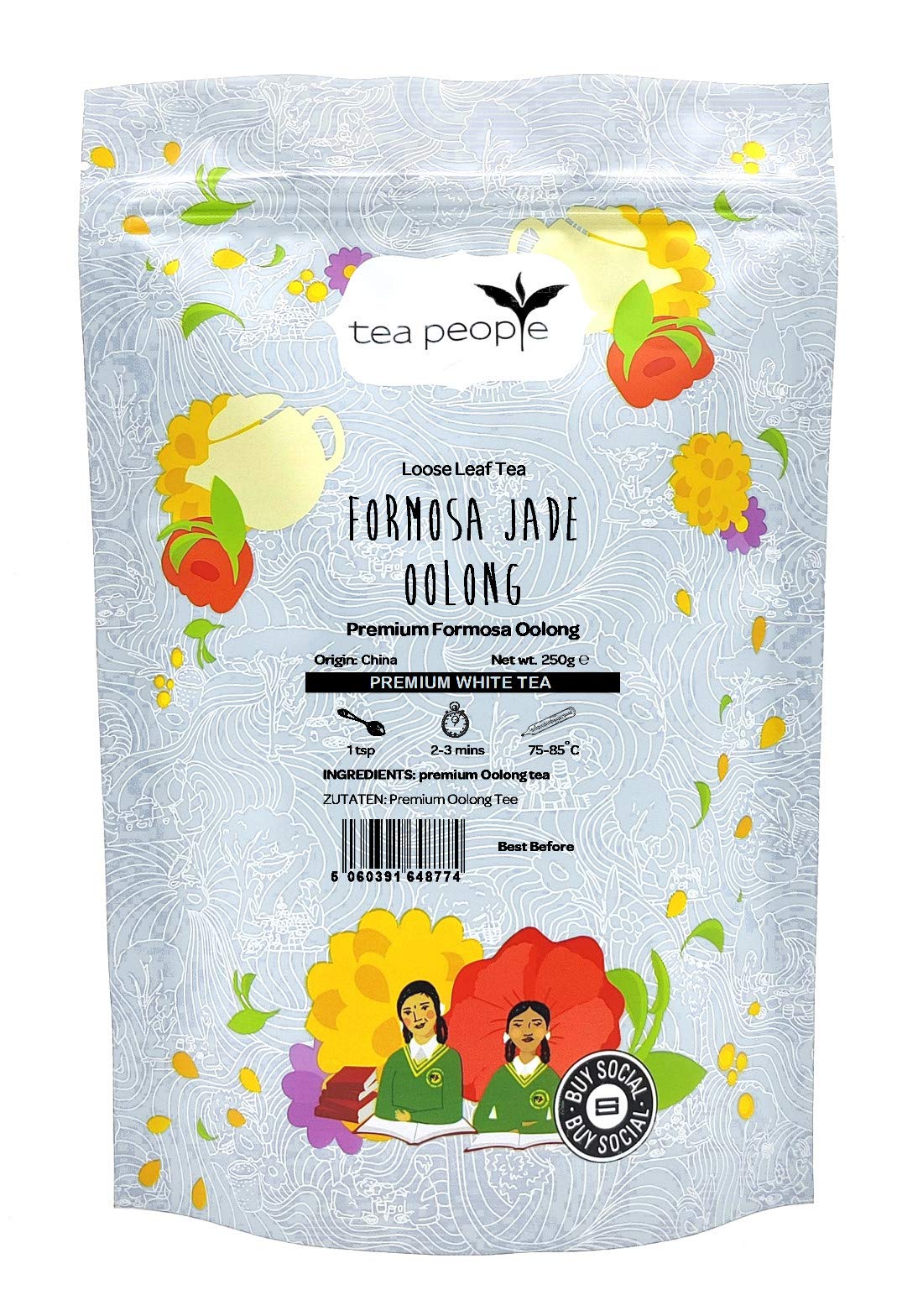 Tea People Formosa Jade Oolong - 250g Refill Pack