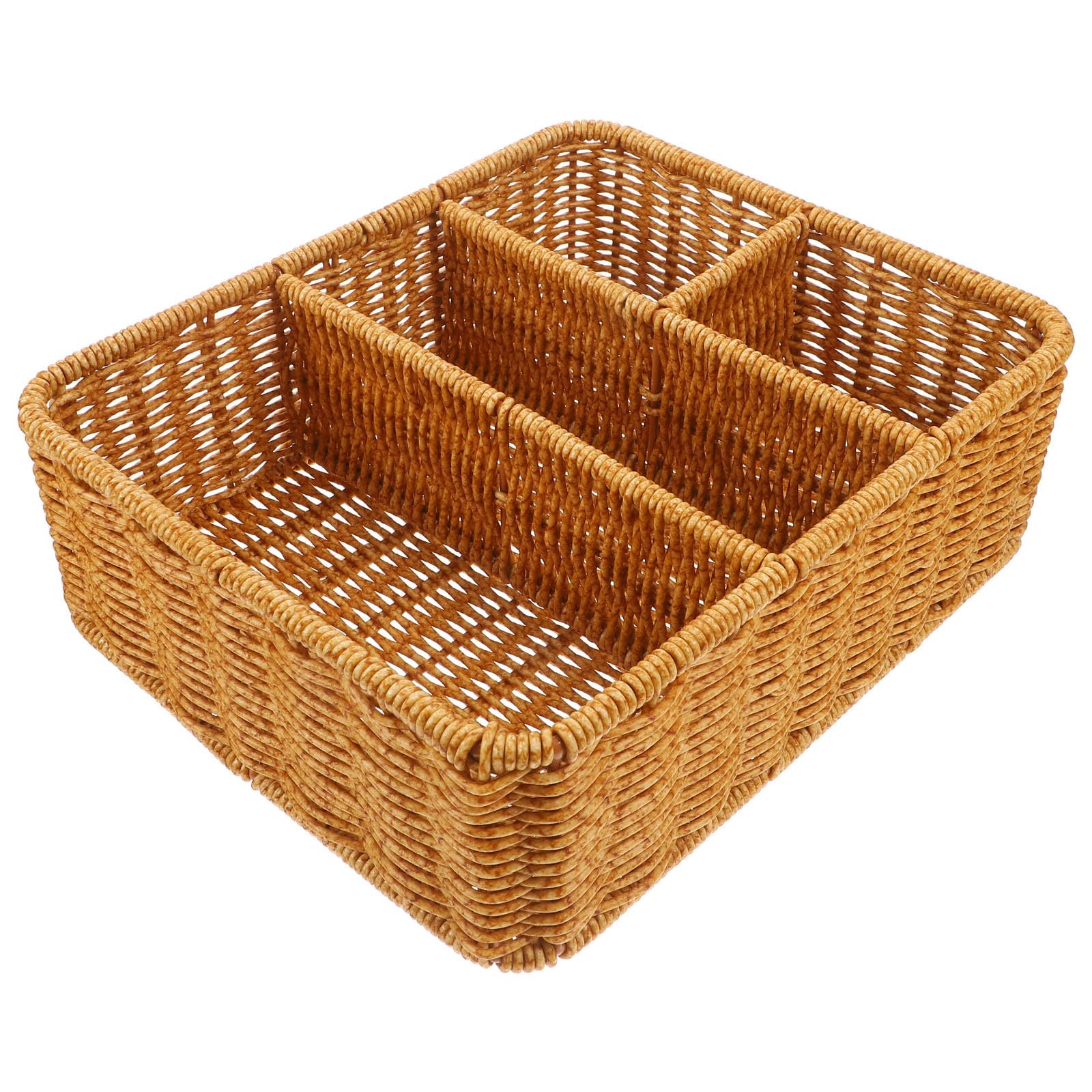 Organisateur de Chambre Panier Tissé pour Cosmétiques et Bijoux