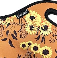 Vista 36 de Wrapables Bolsa de almuerzo de neopreno aislada, notas musicales