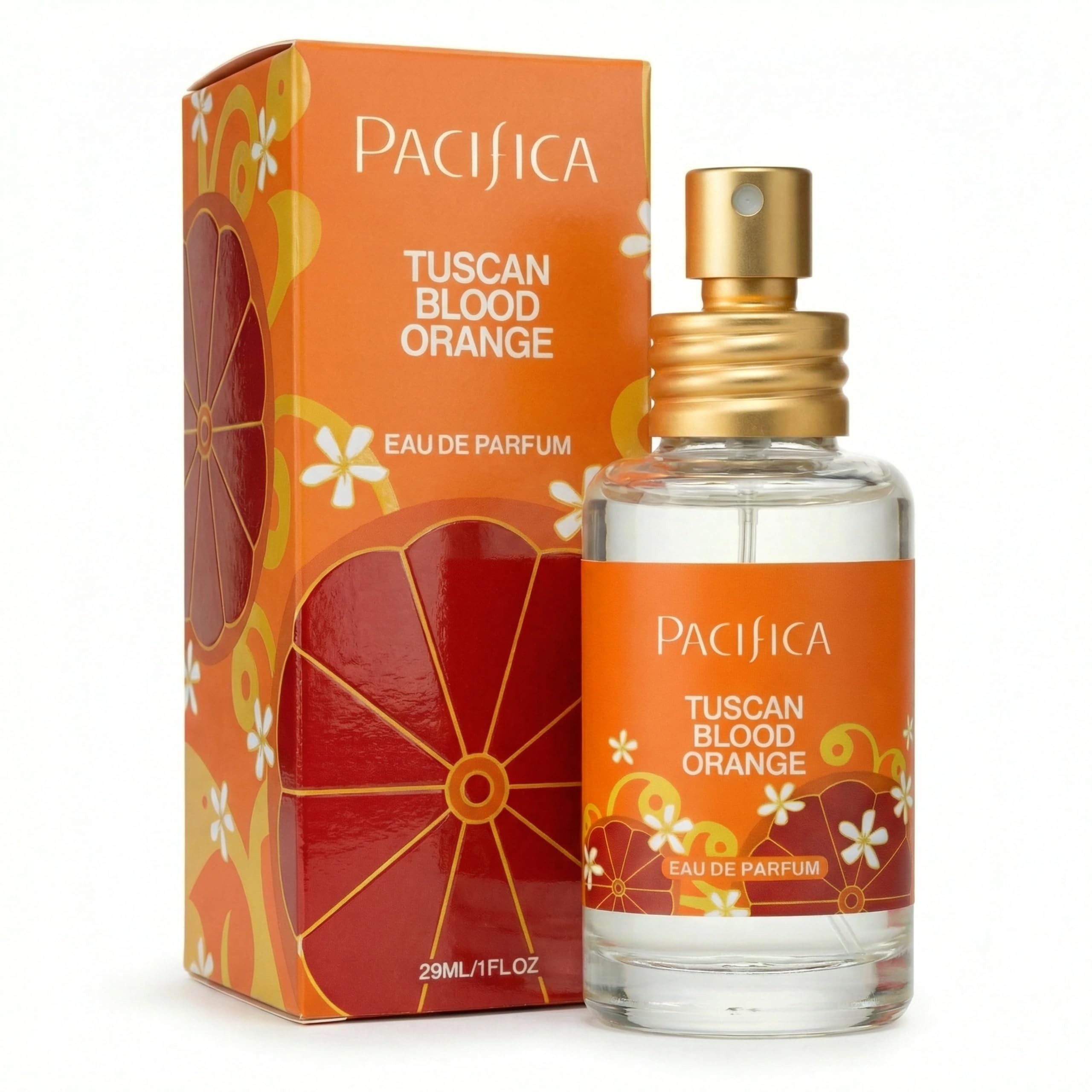 Pacifica Tuscan Blood Orange Perfume en spray con aroma a naranja roja, 29 ml