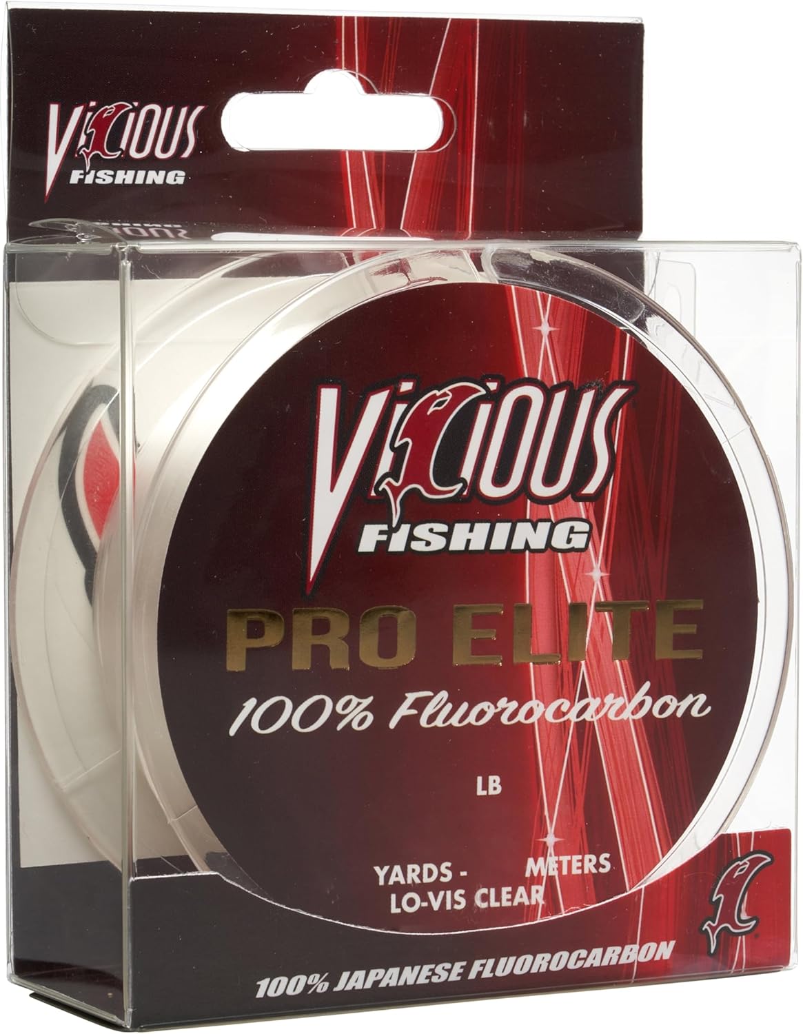 Vicious Pro Elite 100% Japanese Fluorocarbon - 14 LB Test 200