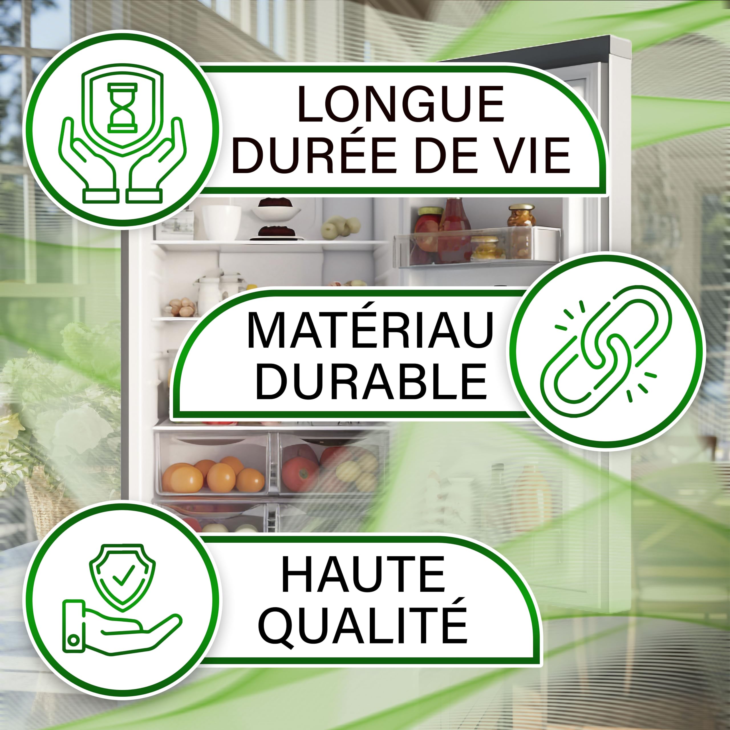 Universel Kit Magnétique Joint Frigo avec Congelateur 2000x1000 mm