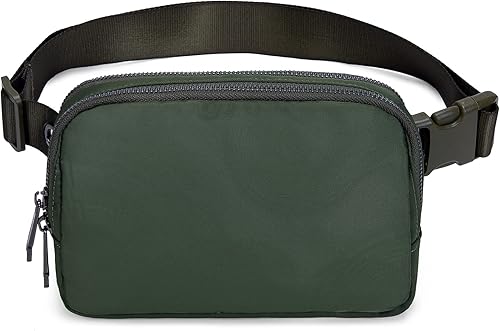 Miniatura 8 de AROME Mini bolsa de cinturón para mujer, riñonera de moda, cangurera cruzada con extensor de correa para mujeres y hombres, bolsa de cintura