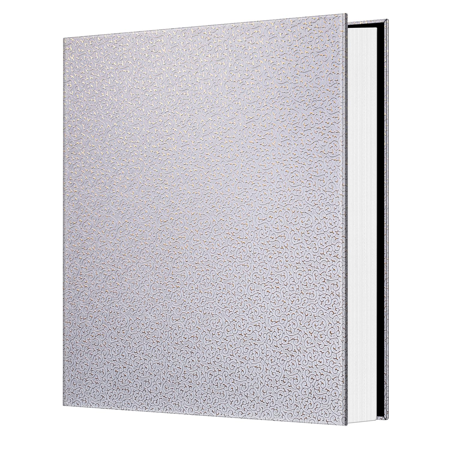 Fintie 10x15 cm Fotoalbum, Fotoalben Zum Einstecken Hochzeit geburtstag jahrestag mit 60 Seiten für 600 Fotos, Urlaub Fotobuch, 4 X 6 Inch für Seiten, Weißgold