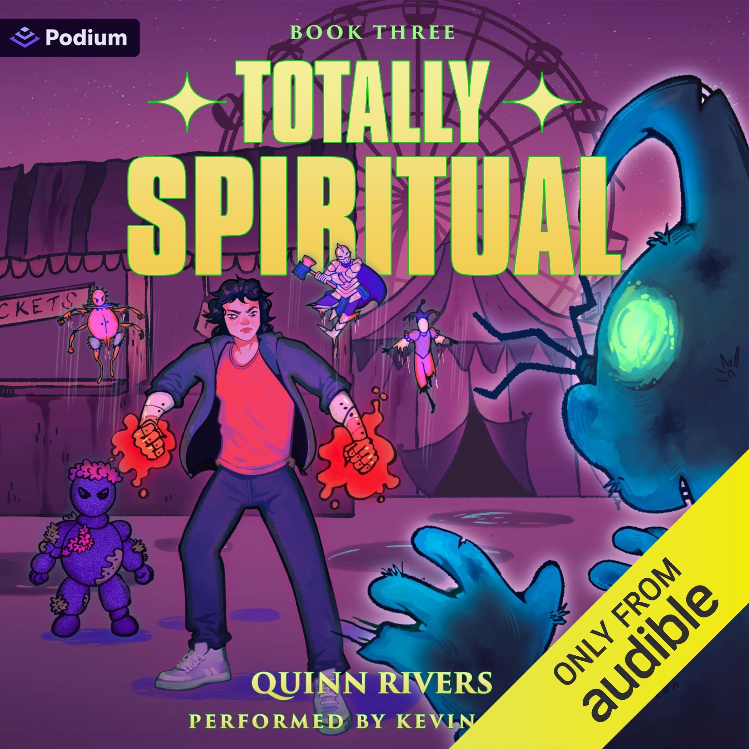 Cover art for Totally Spiritual 3: An Urban Fantasy LitRPG