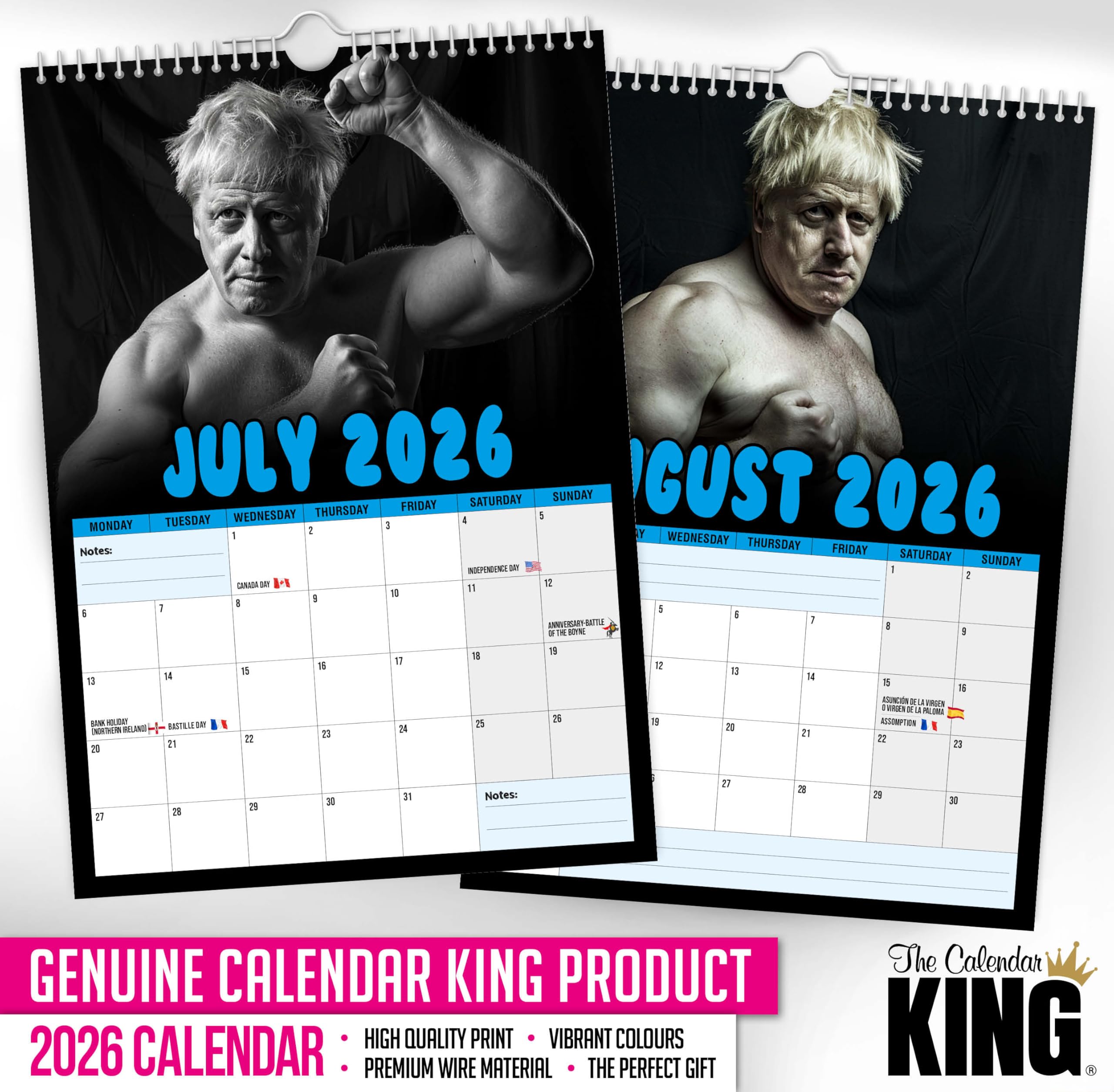 Calendario De Pared Tamaño A4 2025 "Perros Cagando" - Planificador, Calendario 2025 De Perros
