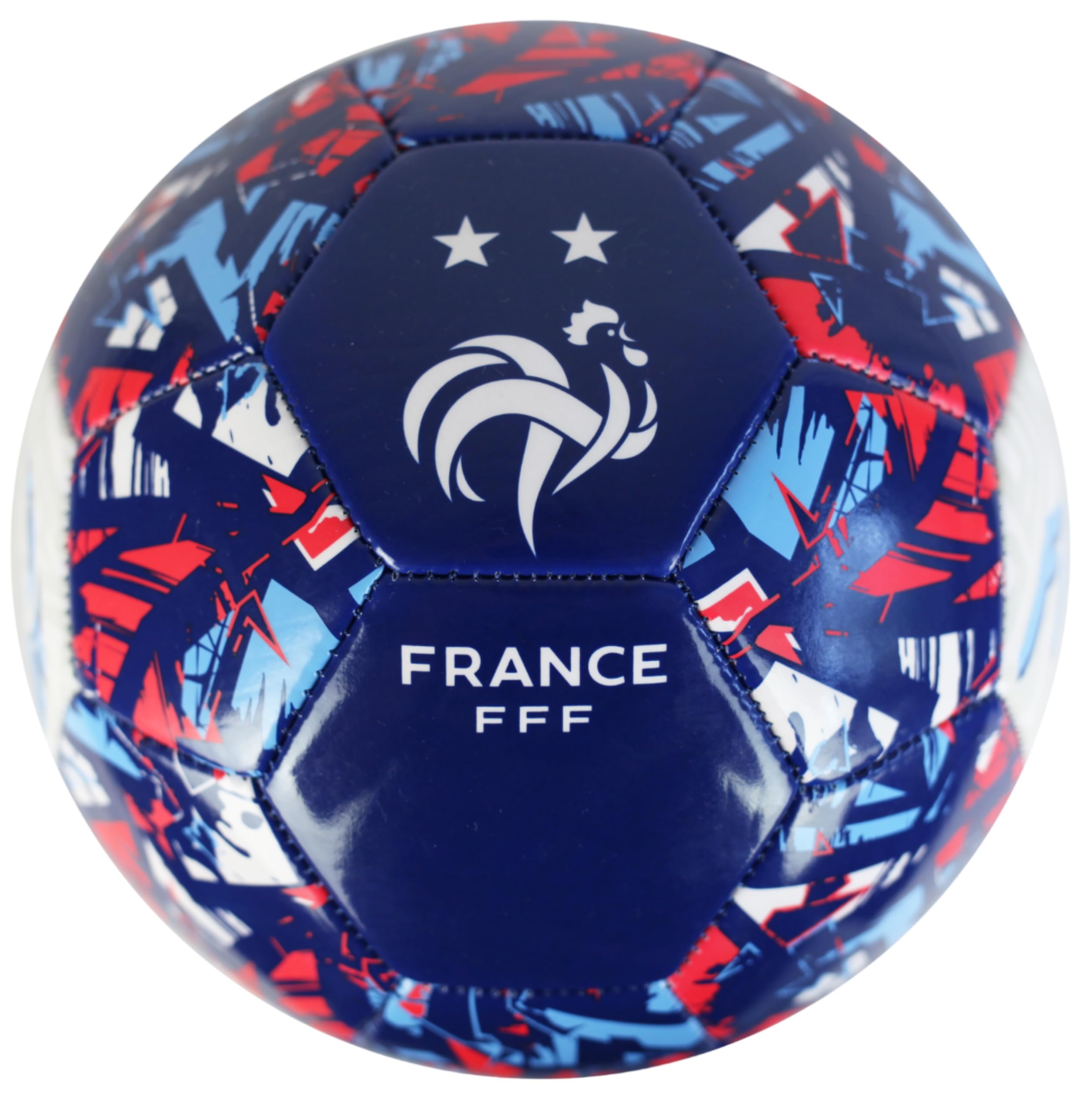 Ballon de Football France - 2 étoiles - Collection Officielle Equipe de France de Football - T 5