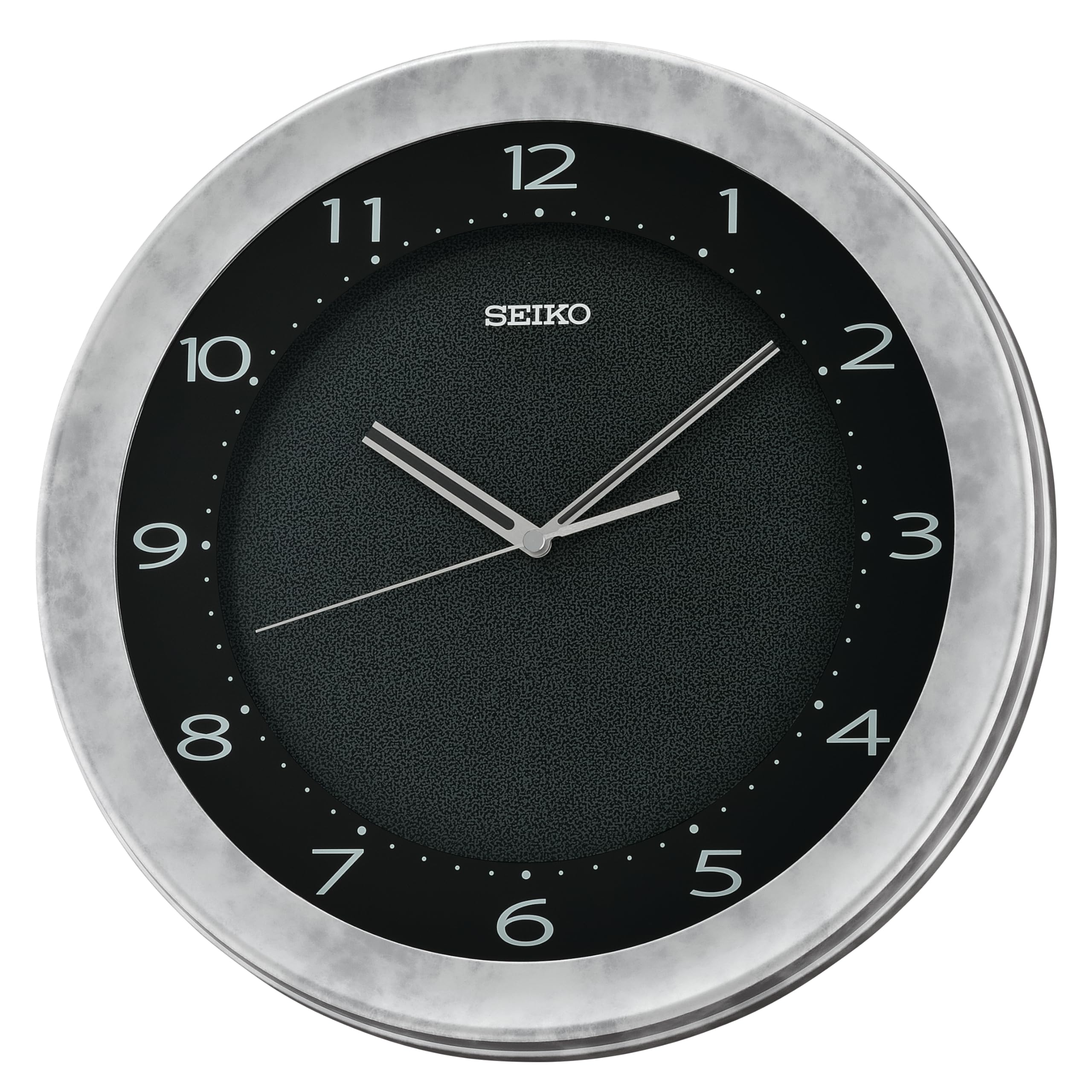 Seiko Clocks Plastica QXA817S, argento, Standard, Classico