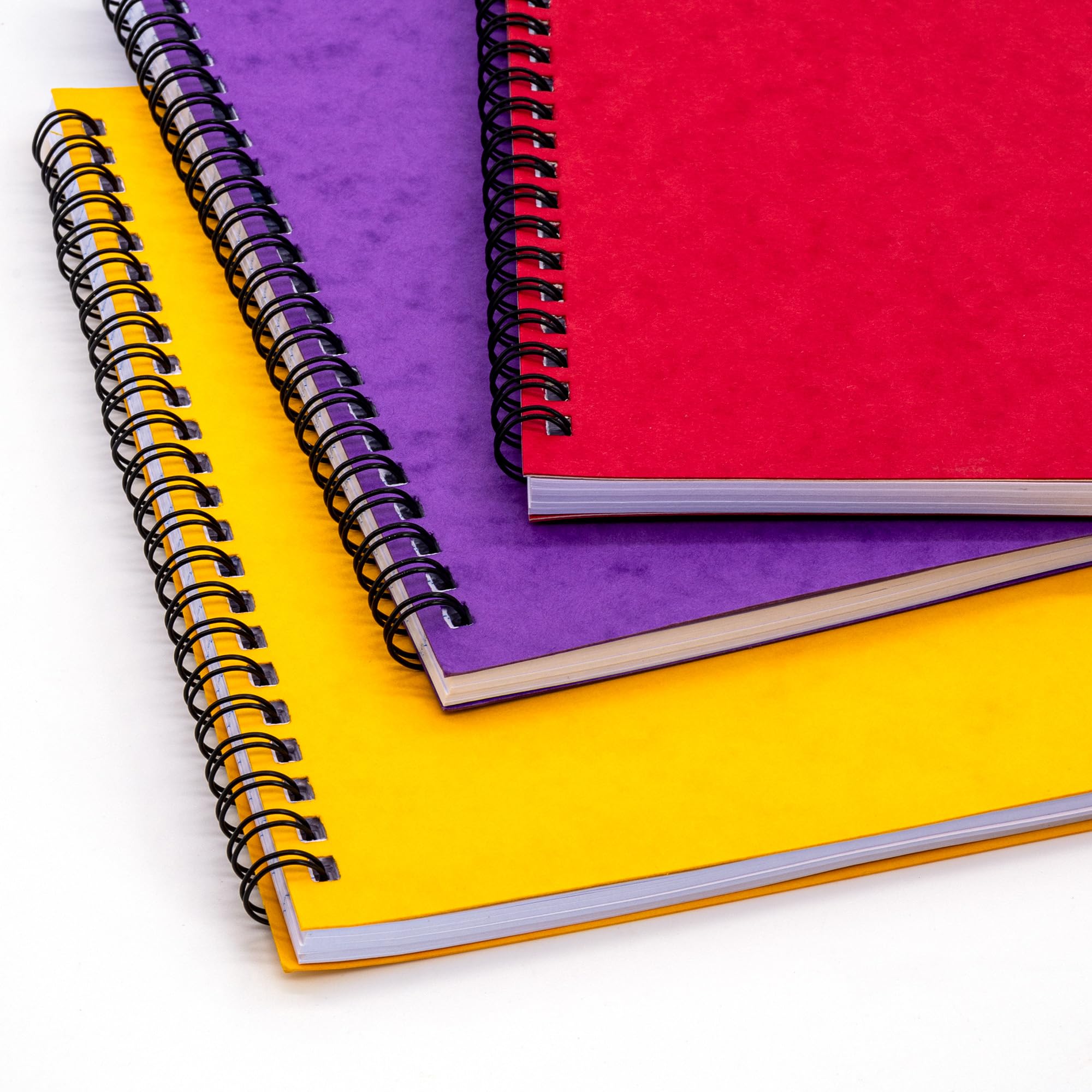 Notebook Sidebound Ruled 90gsm 120 Pages A5 Assorted A [Pack 10]