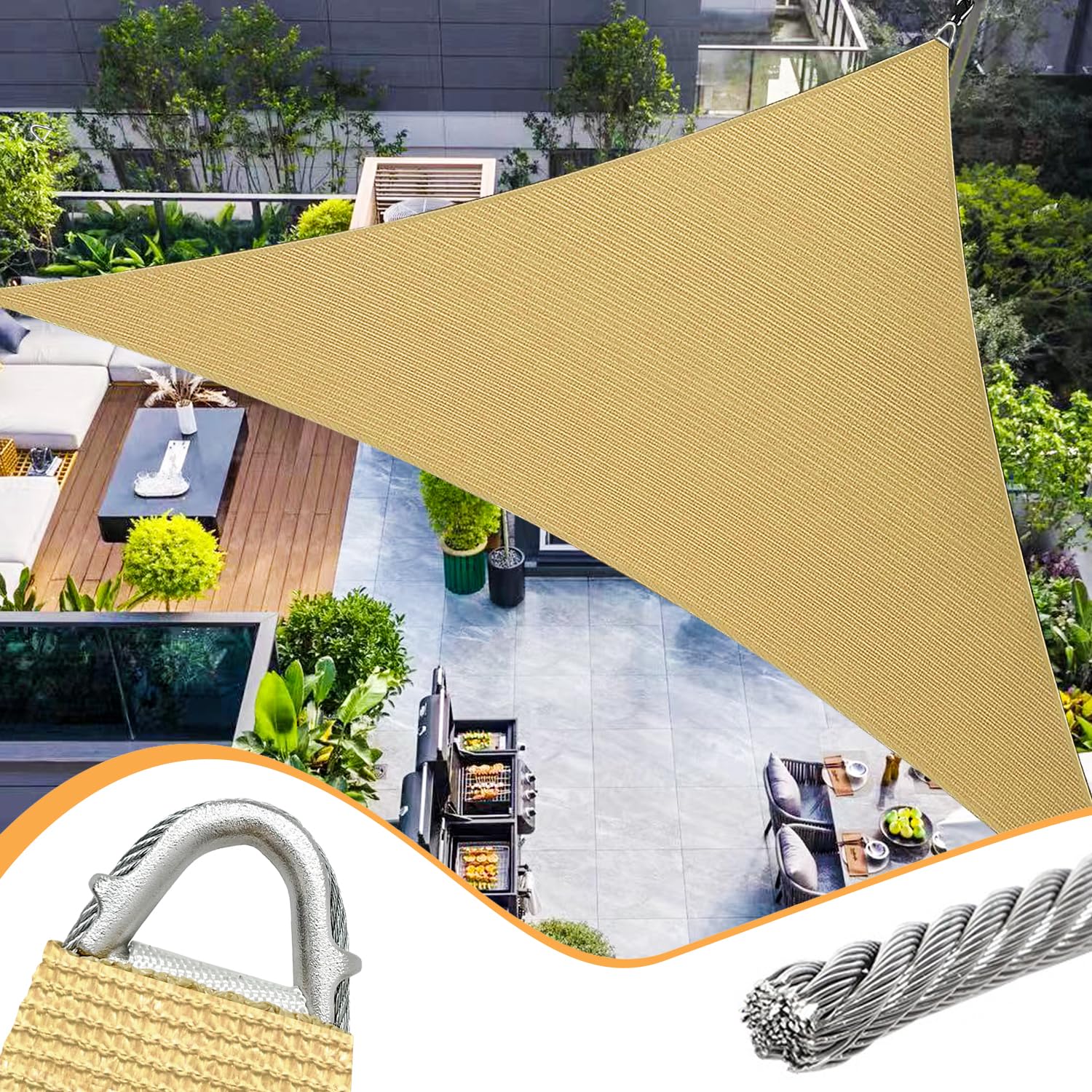 OOTONAT Triangle Shade Sail