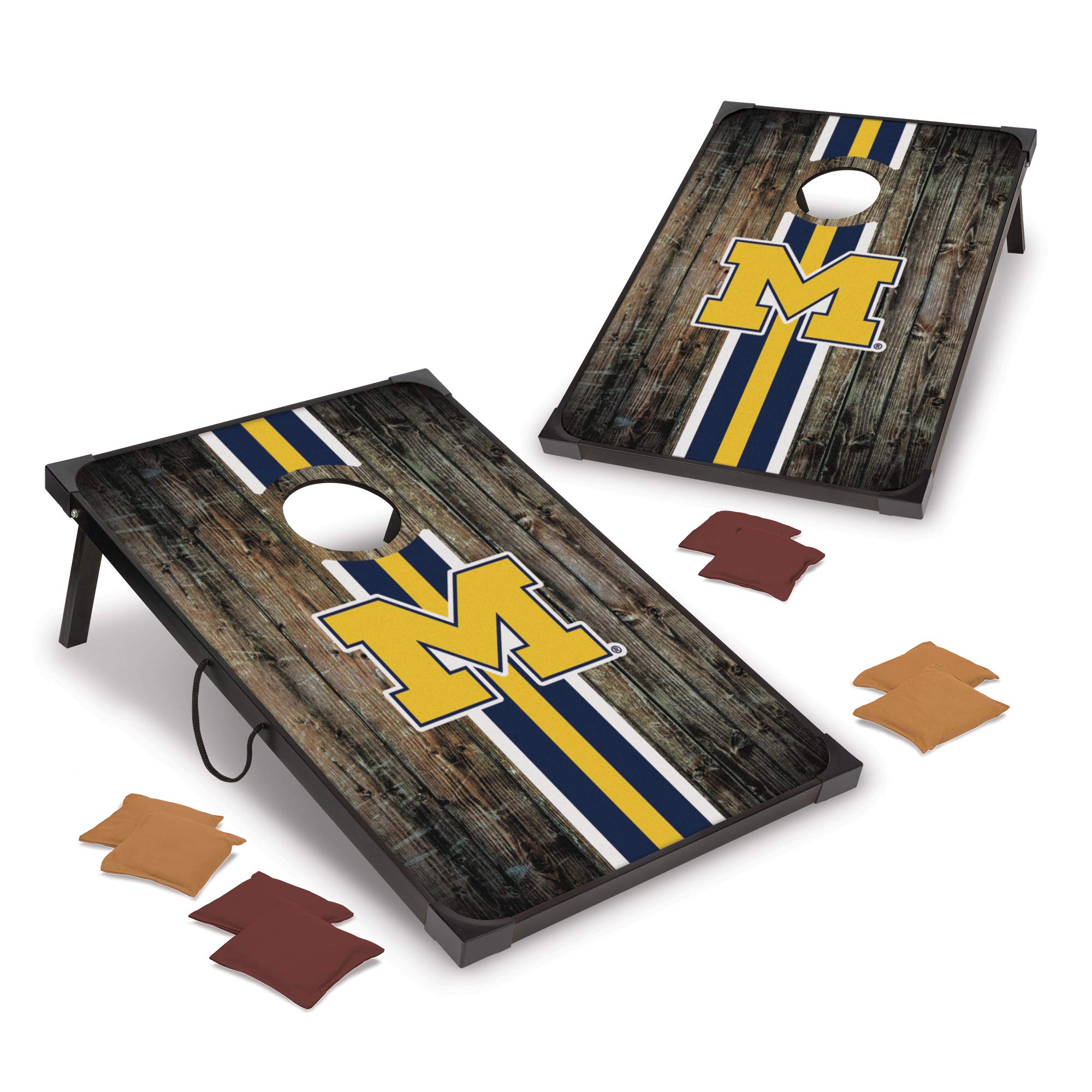Wild Sports NCAA 2' x 3' MDF Deluxe Cornhole Set - with Corners and Aprons