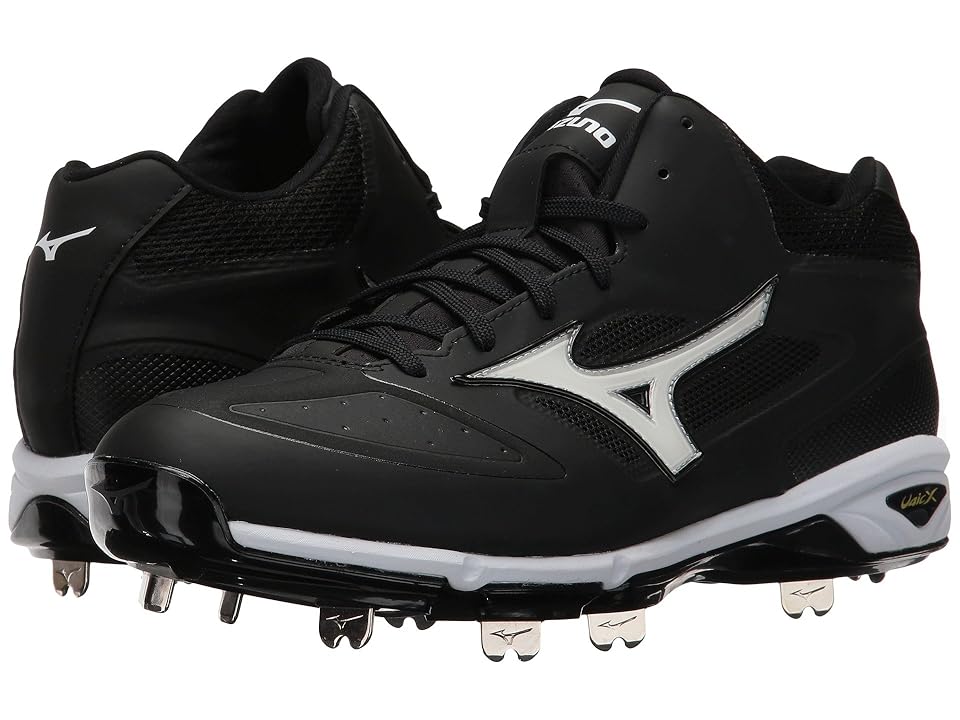 

Mizuno Dominant IC Mid (Black/White) Men's Cleated Shoes