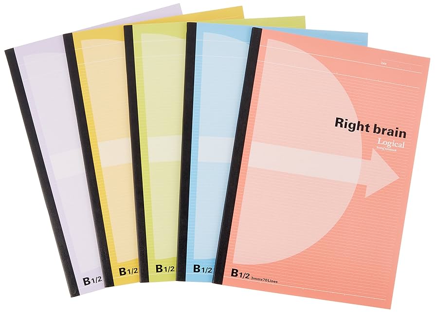 Amazon.co.jp: ナカバヤシ ロジカルブレインノート 右脳派 文系