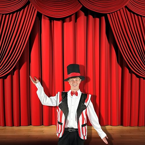 Miniatura 4 de Disfraz de carnaval de circo para adultos, disfraz de carnaval para adultos, disfraz de fiesta de circo, chaleco de carnaval, sombrero de carnaval,