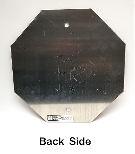 Miniatura 3 de Highway Traffic Supply - Señales de parada legales prismáticas reflectantes de grado ingeniero de 30 x 30 - 3M