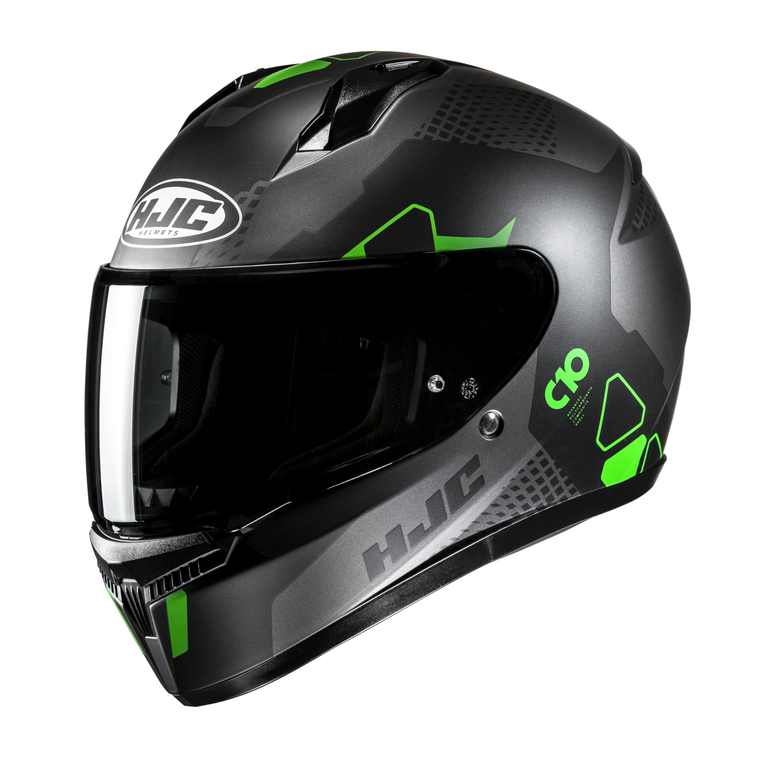 Casque moto intégral HJC C10 Aspa MC4SF visière anti rayures - 2