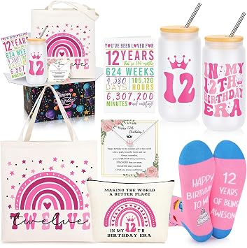 12 Year Old Beautiful Teen Girl Birthday Gifts, Gifts for 12 Year Old Beautiful Teen Girl, Best Popular Present, 12th Birthday Decorations