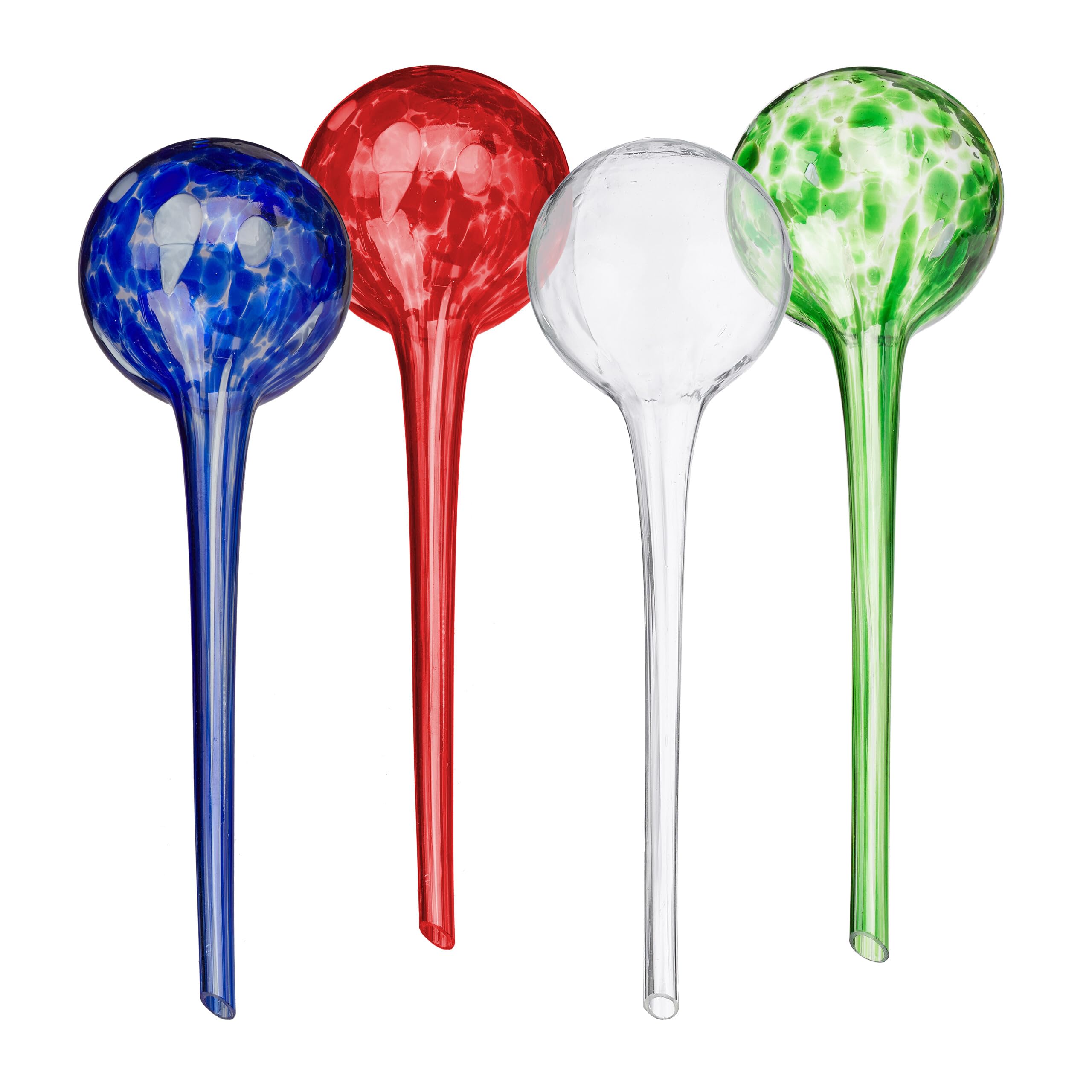 Bulle d’arrosage plante intérieur et extérieur lot de 4 globes en verre