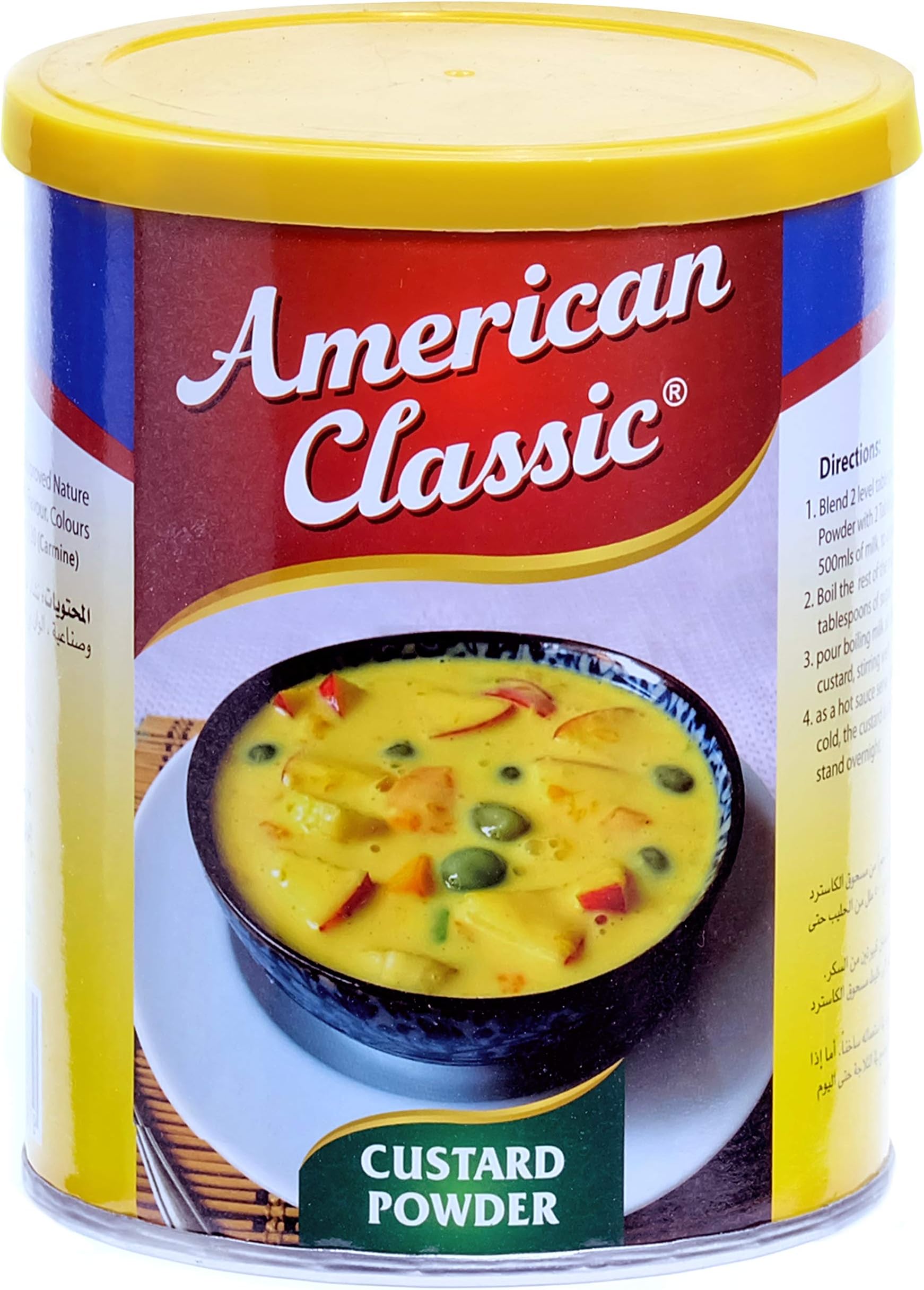 Custard Powder In Can, 300 gm, large