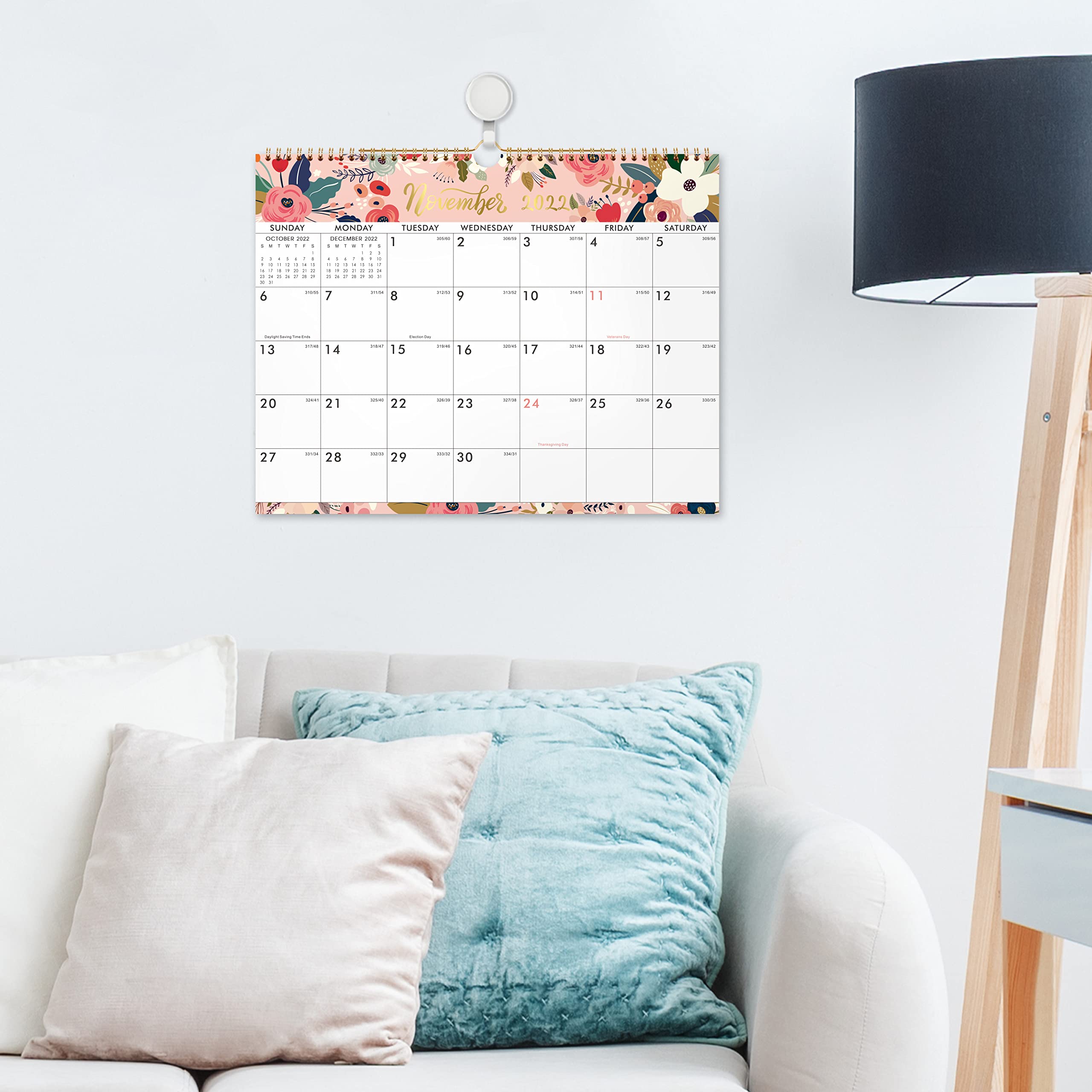 2022 Calendar Wall Calendar with Colorful Monthly Page