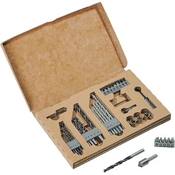 Bosch Professional 34-Piece Screwdriver Bit / Drill Set Wood Metal Stone Drill Accessories
