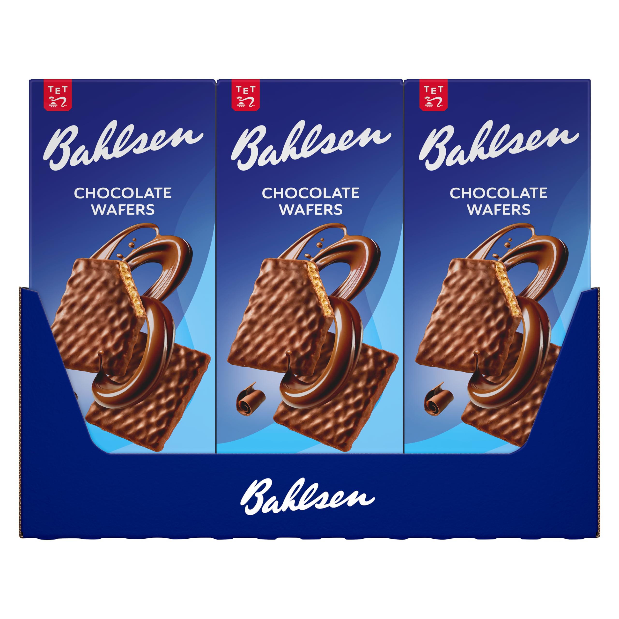 Bahlsen Chocolate Wafers Vollmilch - Schokowaffeln, 12x97g
