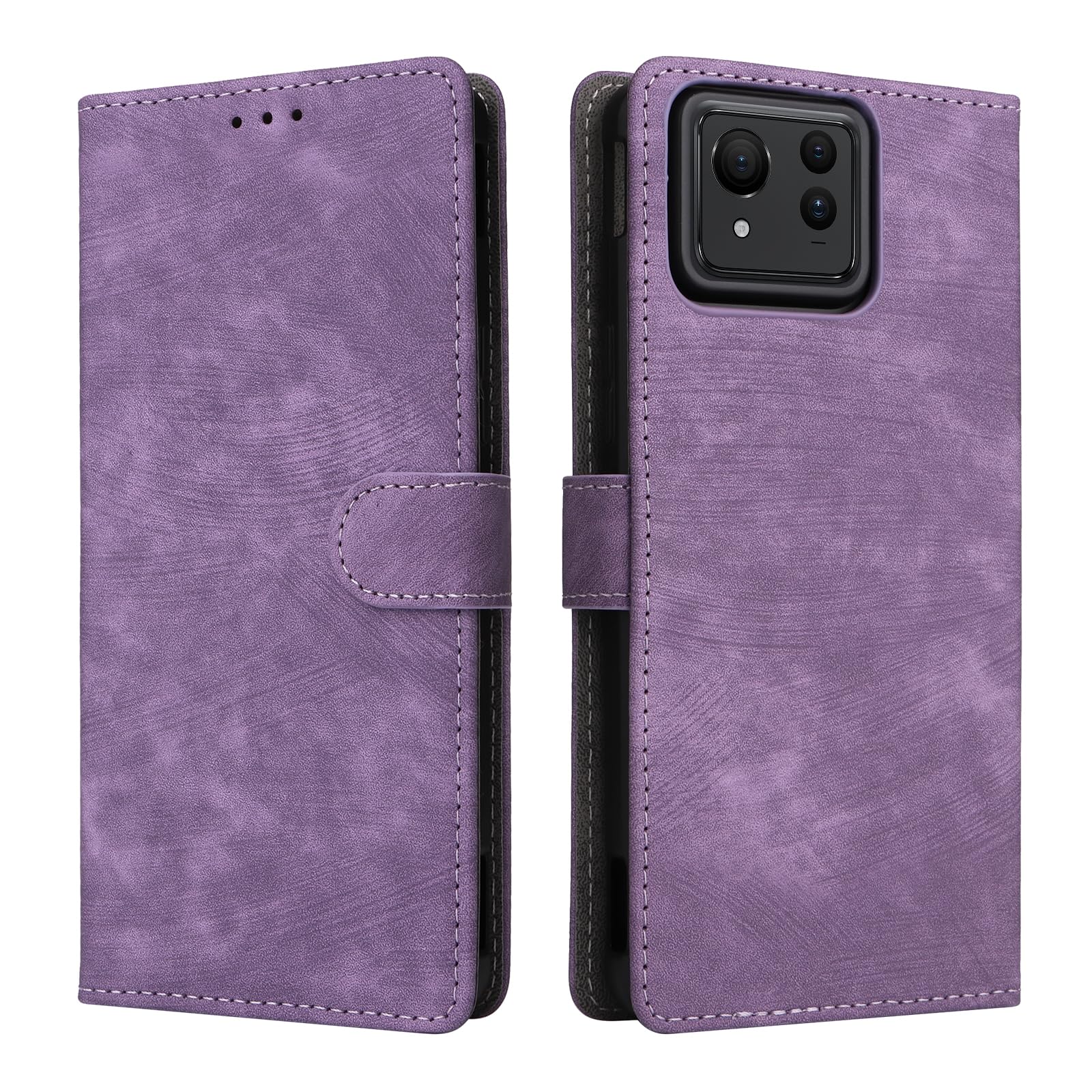 Coque pour Zenfone 11 Ultra Boîtier Flip Portefeuille Cuir Case + RFID,Stand Wallet Folio Leather Cover étui pour ASUS Zenfone 11 Ultra(7)