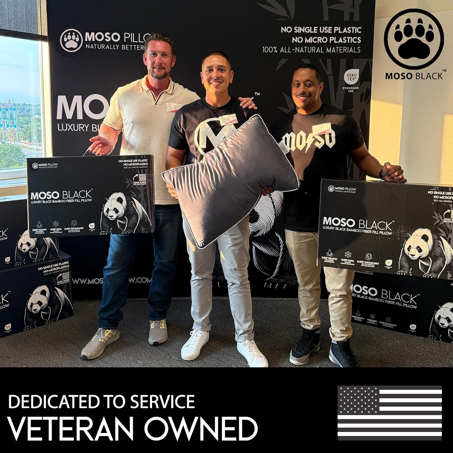 King Size Cooling Pillow - 100% Viscose Made from Bamboo Infused with Charcoal - Eco-Friendly Firm Bed Pillows for Back and Stomach Sleepers - Hypoallergenic Comfort for Spinal Alignment (Charcoal) - Image 9