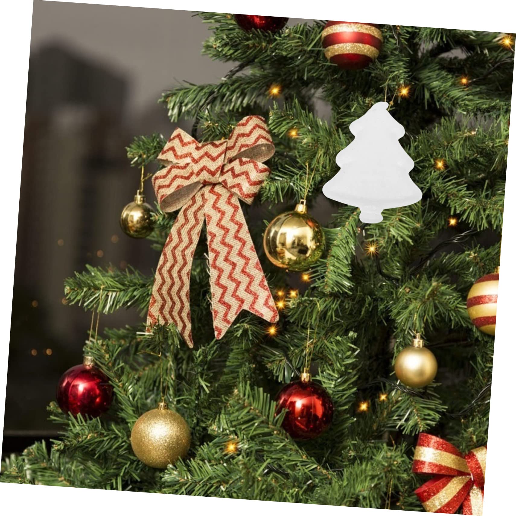 Alipis 6 Set Albero Pop-up in Schiuma Forniture Per Feste Di Natale Ciondolo A Forma Di Albero Decorazione Decorazioni Ornamenti Arredamento Ciondoli Natalizi Bianca 30 Pezzi * 6