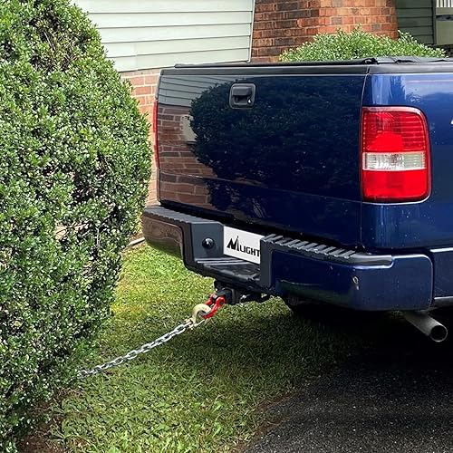 Miniatura 69 de Nilight Receptor de enganche de grillete de 2 pulgadas, 45000 libras, resistencia a la rotura, grillete de anillo en D de 3/4 pulgadas con pasador