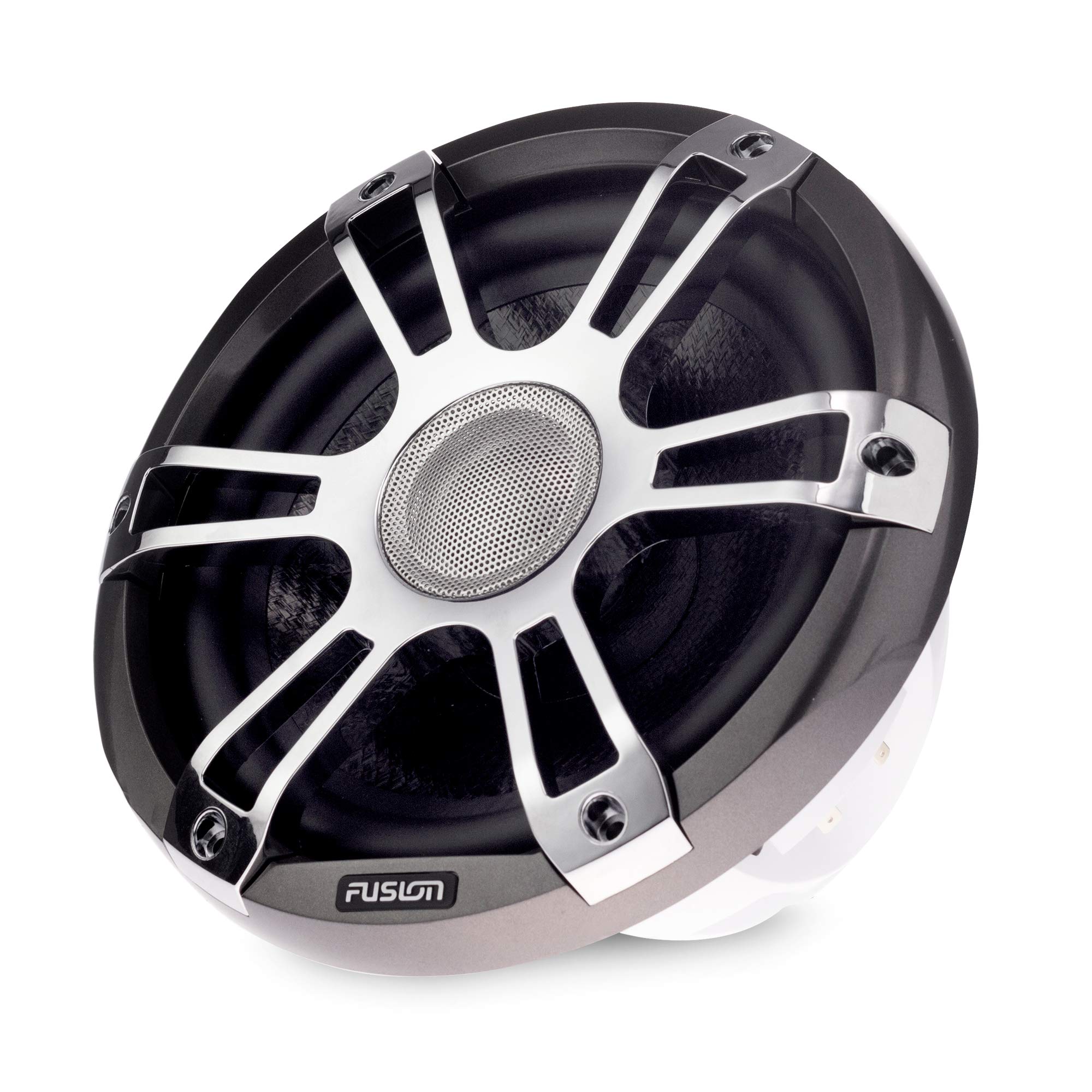 FUSION Garmin Signature Series 3, SG-FL652SPC - Altavoces Marinos Deportivos cromados de 6.5 Pulgadas, con iluminación LED CRGBW, una Marca