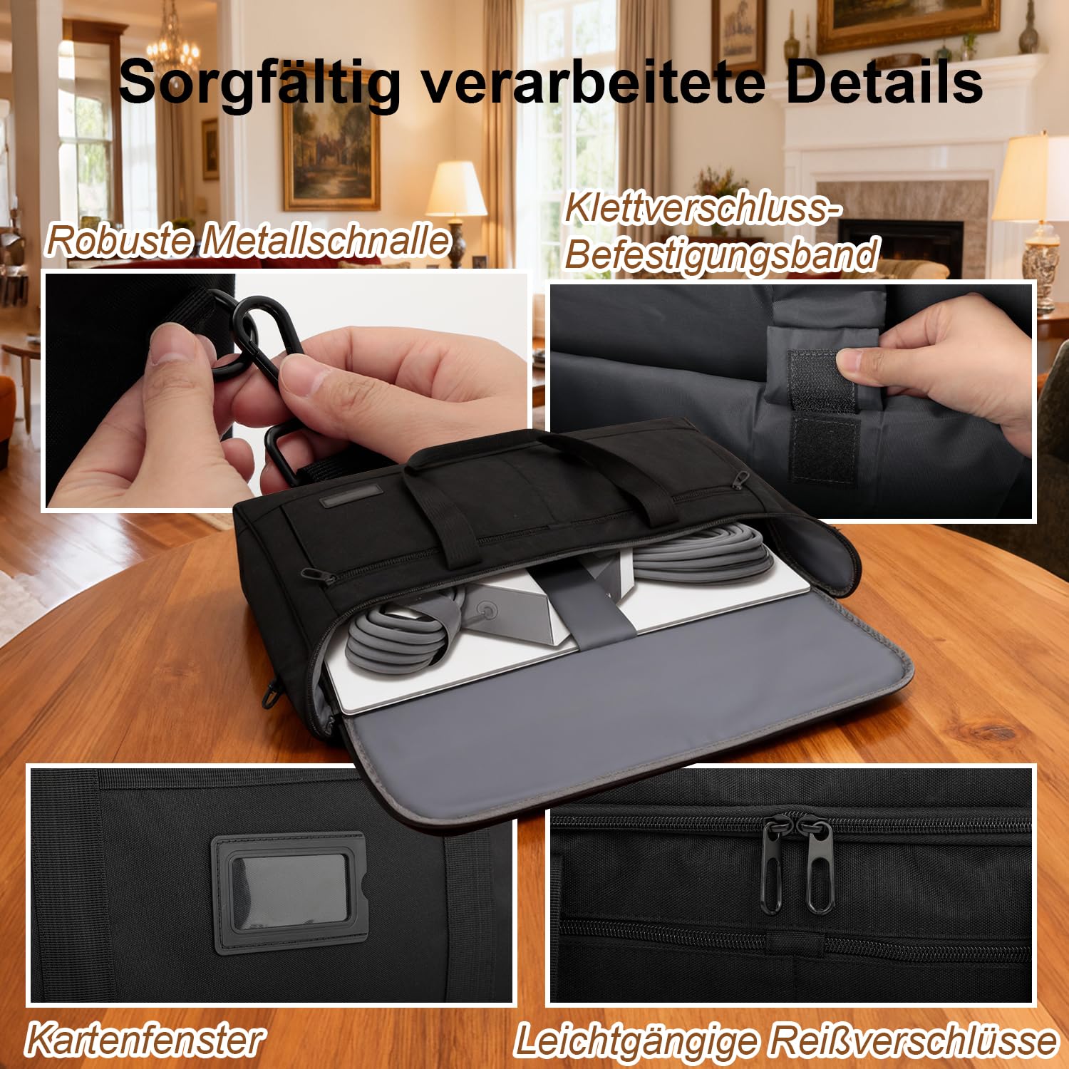 Tragetasche für Starlink Gen 3, wasserabweisende Reisetasche mit großem Fach und dicker Polsterung für Satellitenschüssel-Zubehör, tragbarer Organizer für Camping, Outdoor und Wohnmobilreisen