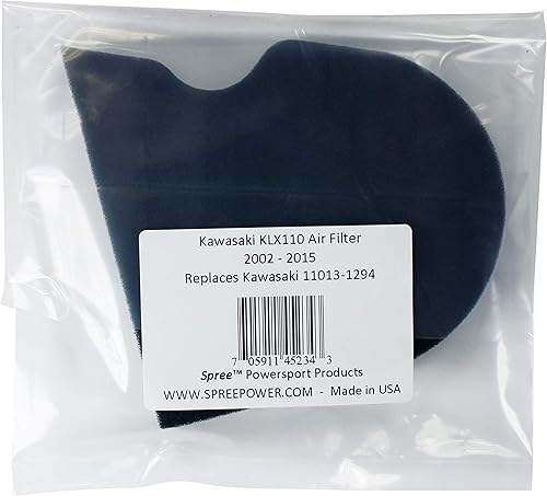Miniatura 2 de Spree Repuesto compatible para filtro de aire Kawasaki KLX110 KLX 110 (2002-2015)