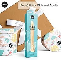 Vista 6 de OTOTO Bernie Bunny Pinzas para Tostadora - Conejo, Servidores de Ensalada - Mini Pinzas Multiusos para Aperitivos, Utensilios de Madera y Lindos