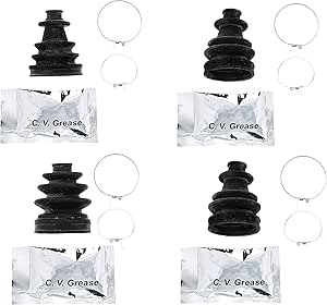 Rear Axle Inner Outer CV Boot Kit For Polaris Ranger XP 700 4X4