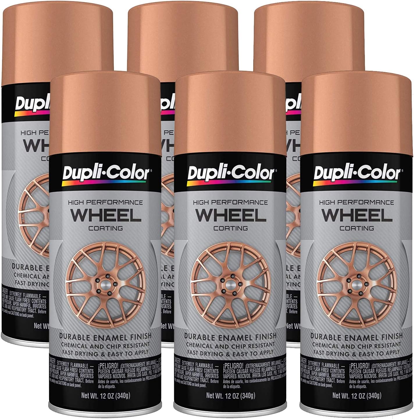 DupliColor EHWP10900 Wheel Coating, Rose Gold, 12 oz. 6