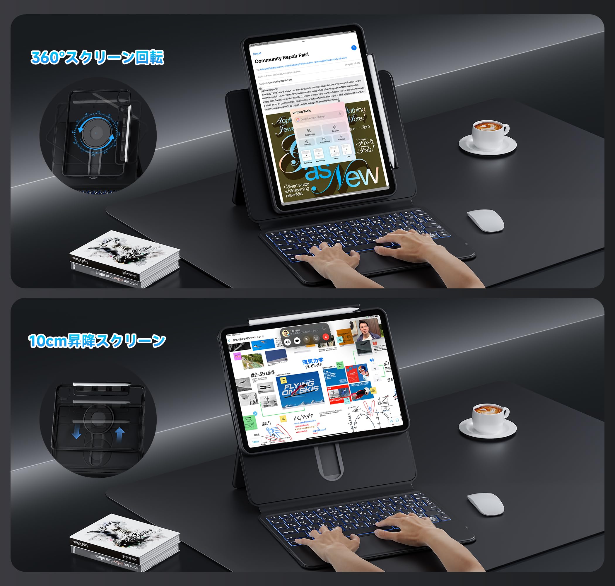 Amazon.co.jp: 【BJBT】iPad Air 11インチ・iPad Pro 11インチ対応