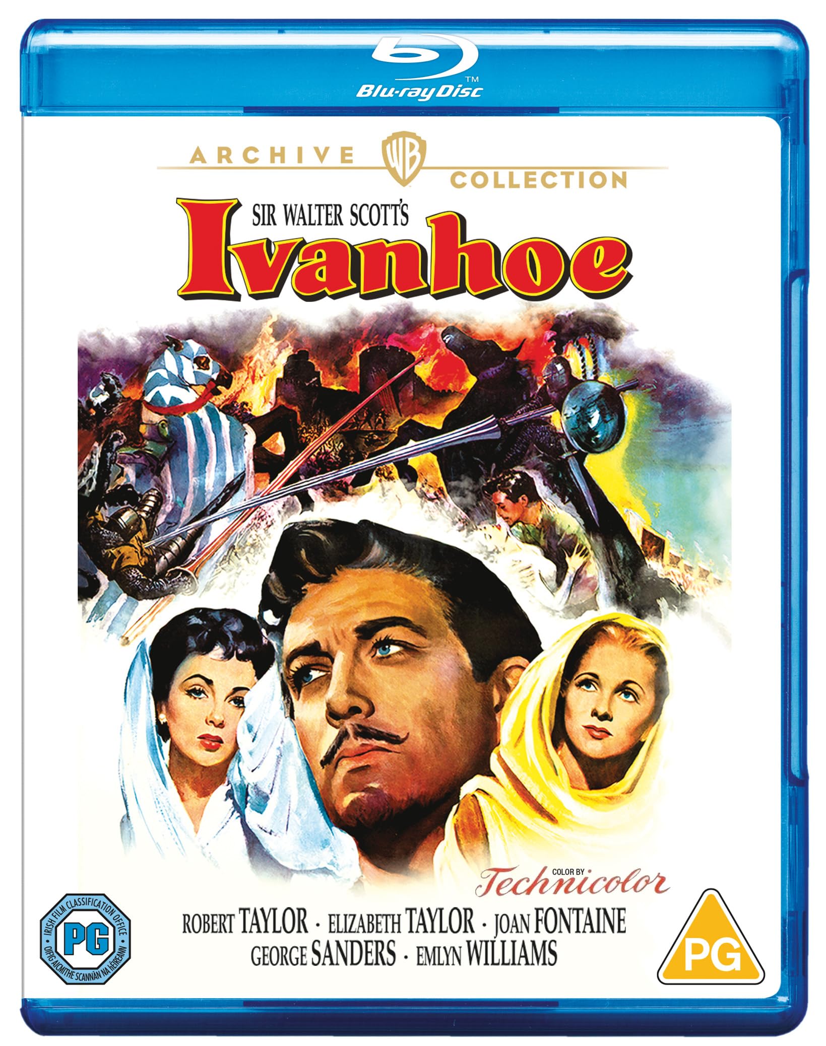 BLU-RAY IVANHOE       ARCHIVE COLLECTION NEW SEALED UK STOCK