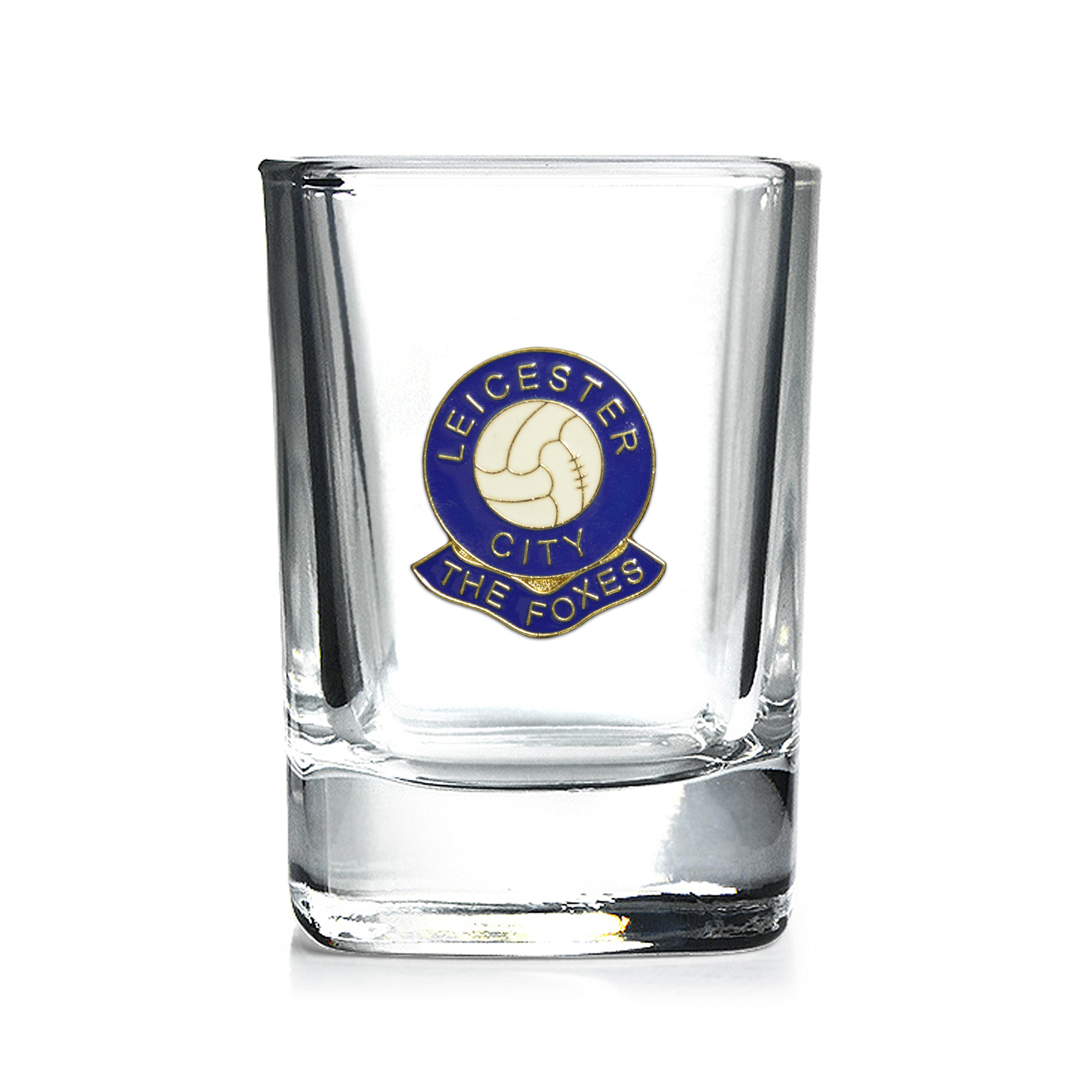 Knight Football Shot Glass Leicester