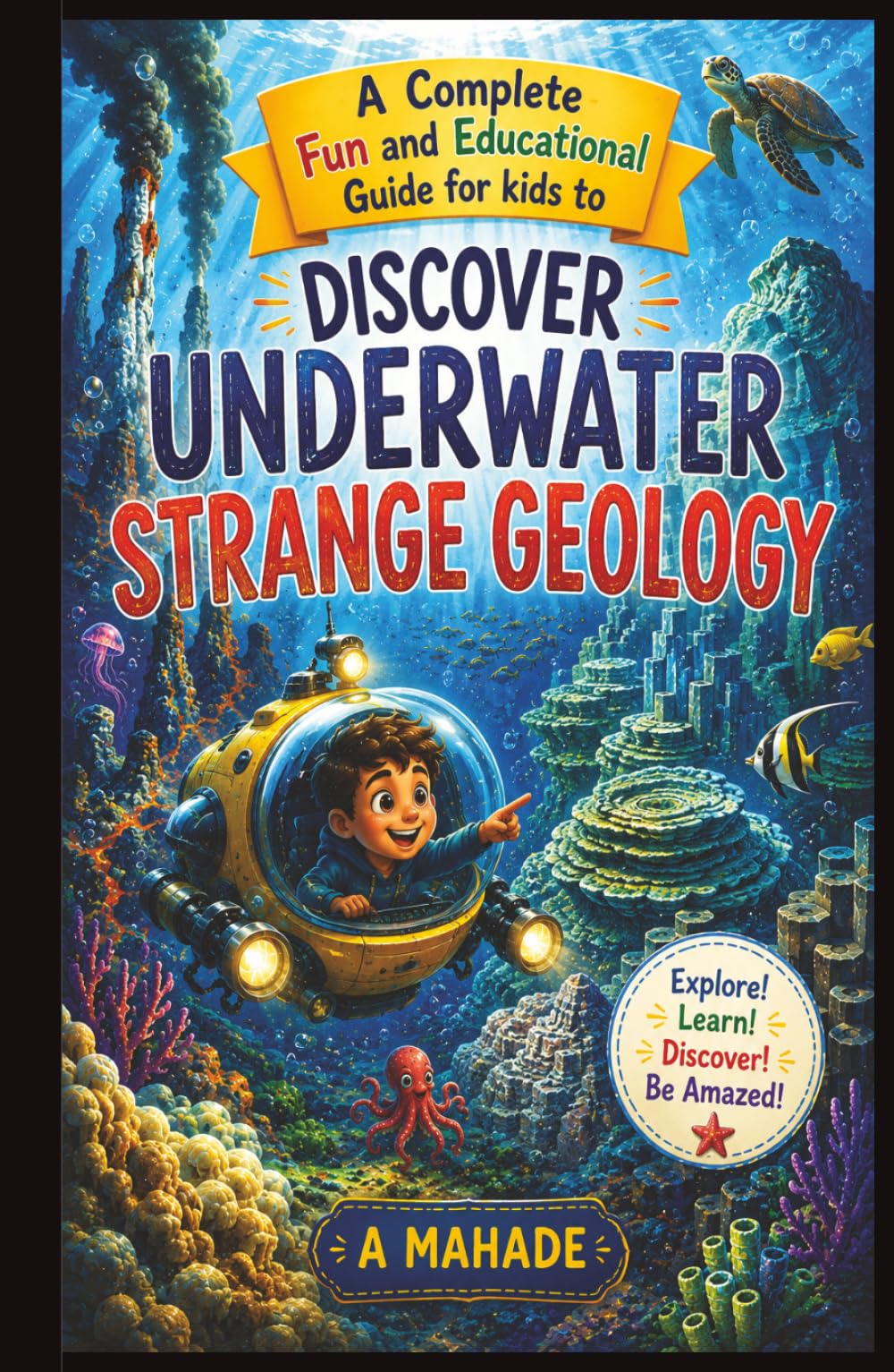A Complete Fun and Educational Guide for kids to Discover Underwater Strange Geology A