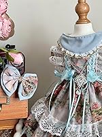 Vista 27 de Vestido de princesa de encaje para perros pequeños y pequeños extragrandes, color negro, talla L