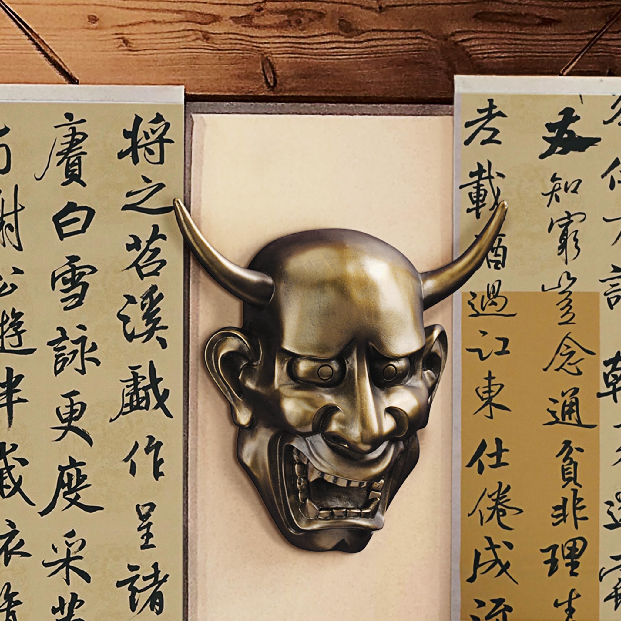 Design Toscano CL6296 Noh Hannya Scultura da Parete
