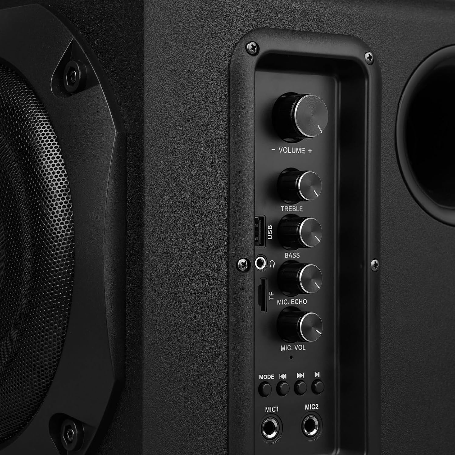 Computer Speakers with Subwoofer, 2.1 Gaming Speaker System for Desktop PC, 100W RMS, 6.5" Deep Bass, Bluetooth 5.3, AUX/RCA/Optical/Coaxial, Surround Sound for PC/Monitor/TV - Black
