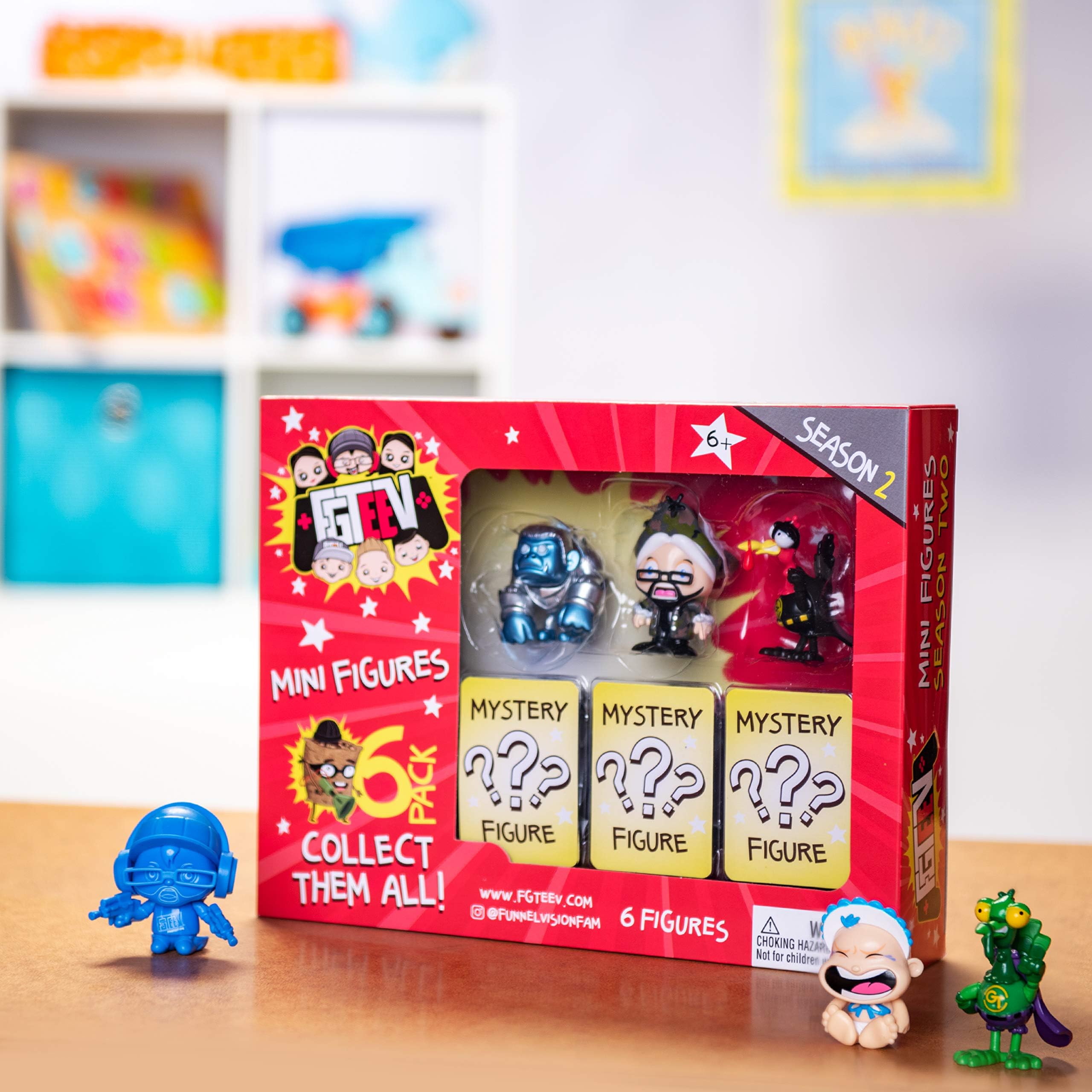 FGTeeV OMM1299 Mystery Figure 6 Pack-Season 2