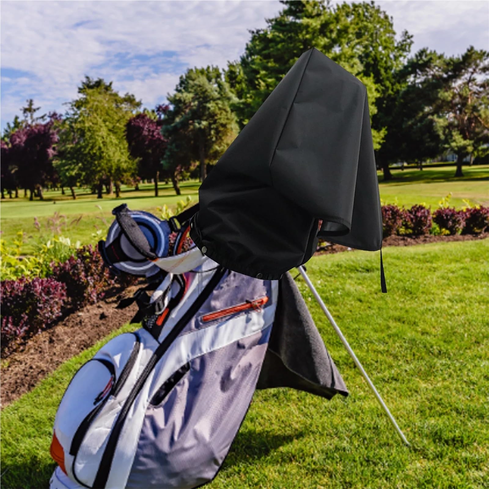 Funda para Bolsa De Golf Bolsa de Golf Cubierta Lluvia Impermeable protección Capucha Bolsas Club Ligeras for Hombres y Mujeres Accesorios