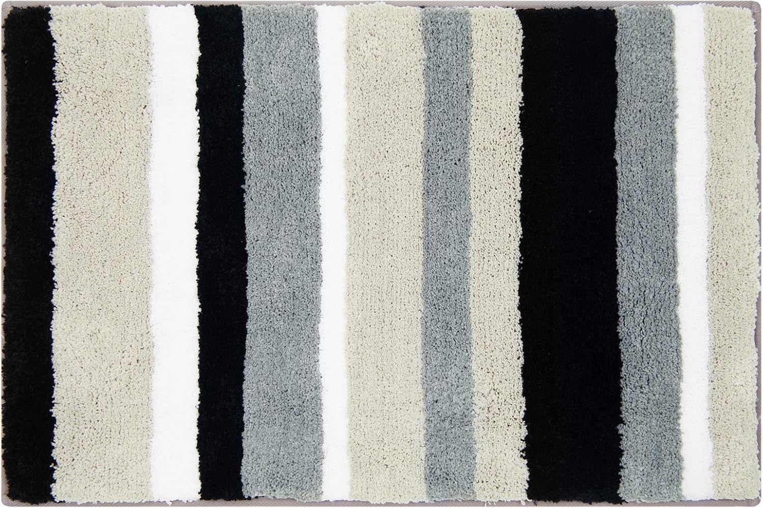 HEBE Extra Long Bath Rug Runner for Bathroom Extra Large Non Slip Microfiber Bathroom Mat Rug Runner Machine Washable Area Rugs,27.5" x55" : Home & Kitchen